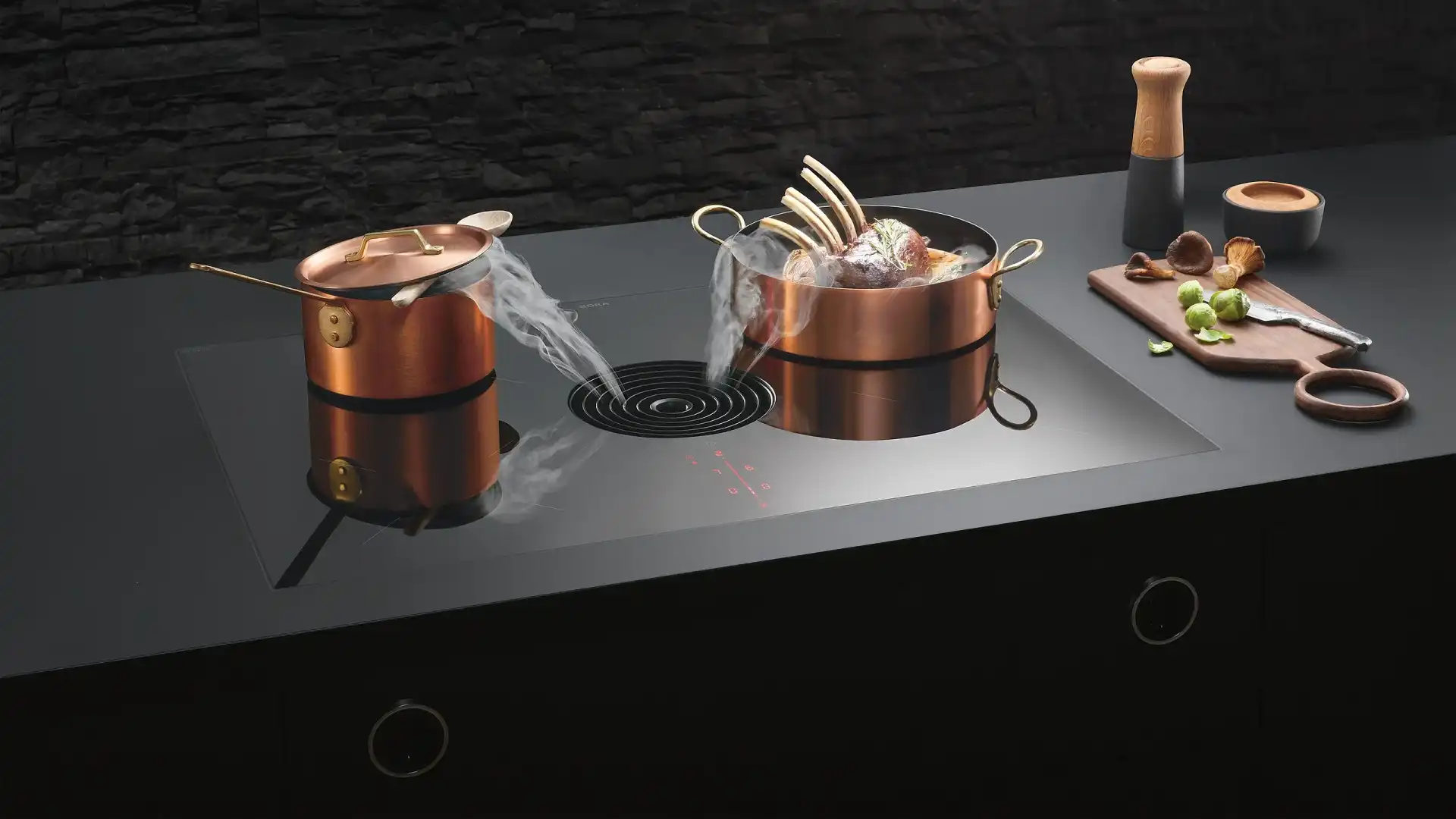 A showcase of our kitchen appliances.